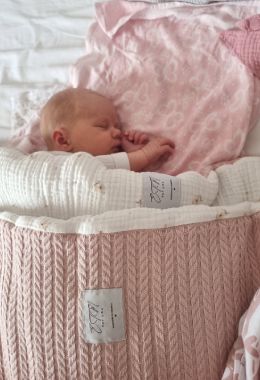 Muslin i pletenina dekica za bebe