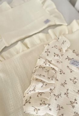 Muslin plahta s uzorcima za bebe