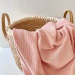 3u1 muslin prekrivač jednobojni puder rozi više boja