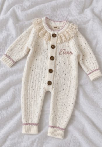 Pleteni kombinezon za bebe Bloom